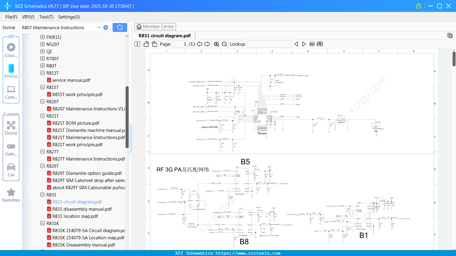 OPPO R831 Circuit Diagram